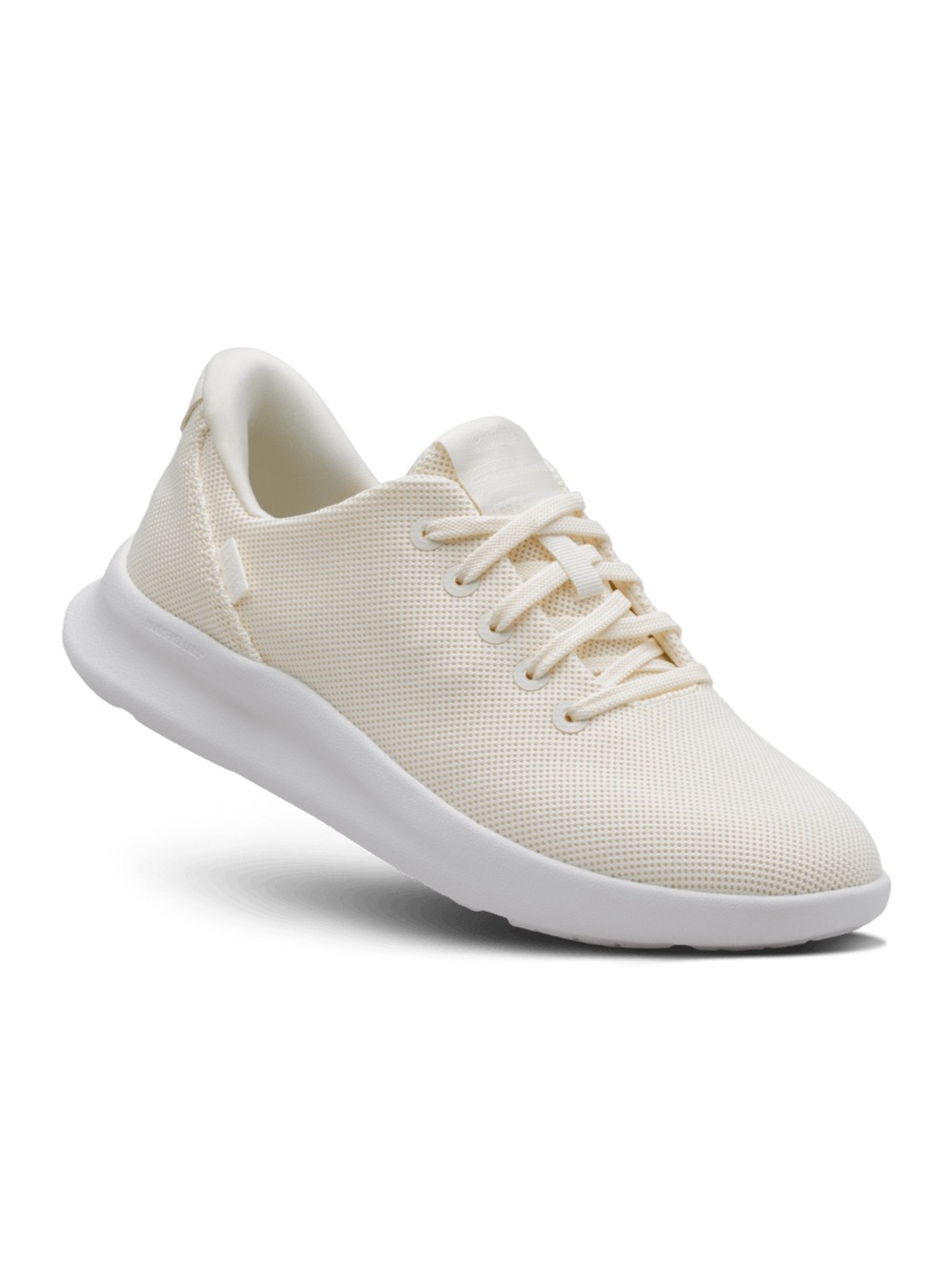 Women’s 10 Kizik Madrid Slip In Hands Free Lightweight Breathable Cream Sneakers